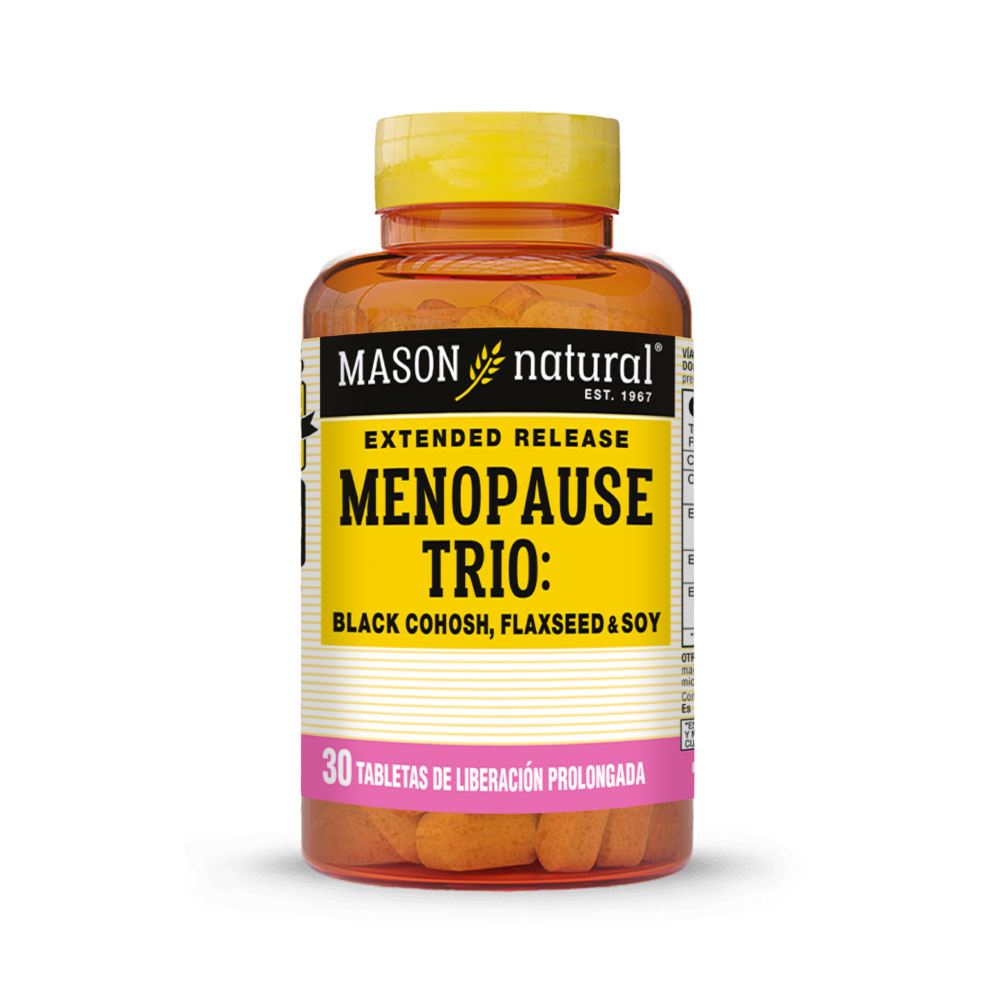 MENOPAUSIA TRIO: COHOSH NEGRO, LINAZA Y SOYA (30 TAB)